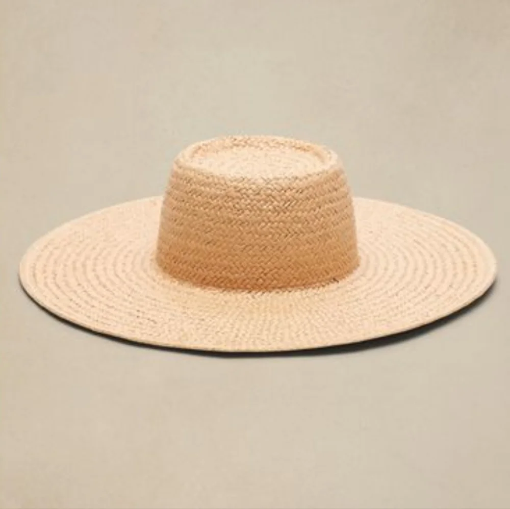 Banana Republic Factory Straw Wide-Brim Sun Hat
